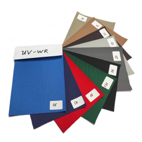 Vzorník Látky odolné proti UV záření, 15x20 cm