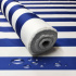 Waterproof fabric Premium, 190 g/m², width 160 cm, blue stripes
