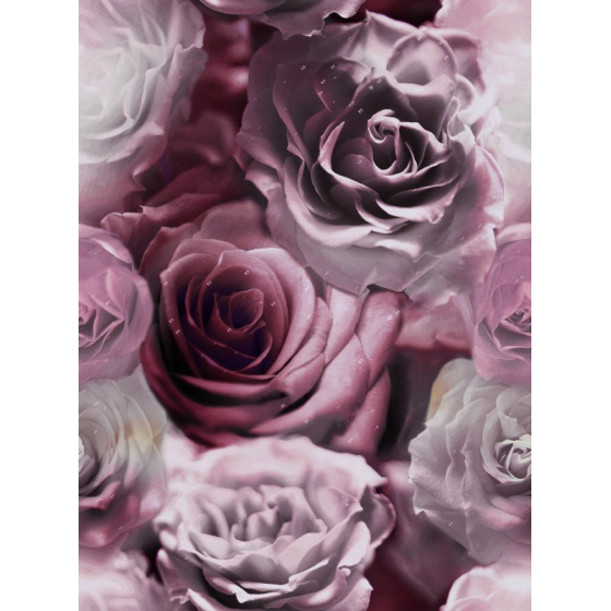 Velurové potahové látky s potiskem vzor 390097-102