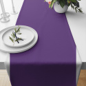 Jednobarevná bavlněná látka, 125 g/m², šíře 160 cm, fialová