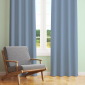 Jednobarevná bavlněná látka, 125 g/m², šíře 160 cm, denim
