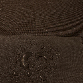 Nepromokavá látka Kodura PVC zátěr 600D, 360 g/m², šíře 150 cm, tmavě hnědá