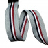 Striped tape 25 mm color Gray Mix-07