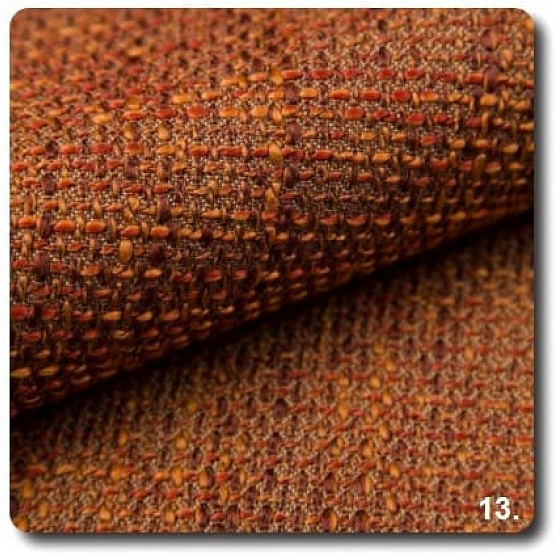 Čalounická látka NEVADA 13 barva POMERANČOVÁ 1,45 m x 0,35 m