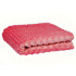 Minky dot fabric, 380 g/m², width 160 cm, by the meter, coral