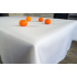 Water-repellent tablecloth Pois, color white, stain-resistant