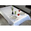 Vodoodpudivý ubrus Vintage, 140x220 cm barva Bíla, odolný vůči skvrnám