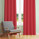 Solid-colored cotton fabric, 125 g/m², width 160 cm, red