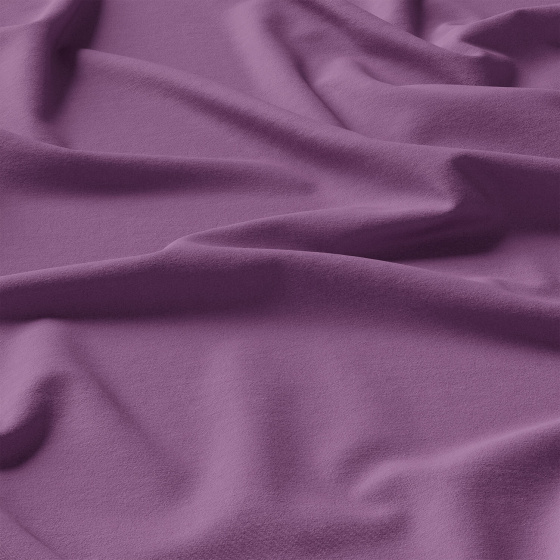 Solid-colored cotton fabric, 125 g/m², width 160 cm, purple