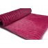 Látka mínky proužky, 300 g/m², šíře 160 cm, metráž, fuchsie