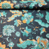 Cotton fabric 100% cotton, 125 g/m², width 160 cm, yellow polka dots on green