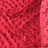 Minky fabric with hearts, 320 g/m², width 160 cm, by the meter, red
