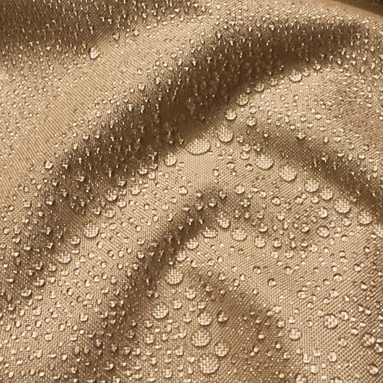 Water-repellent Oxford fabric with PU coating, 200 g/m², width 160 cm, caramel