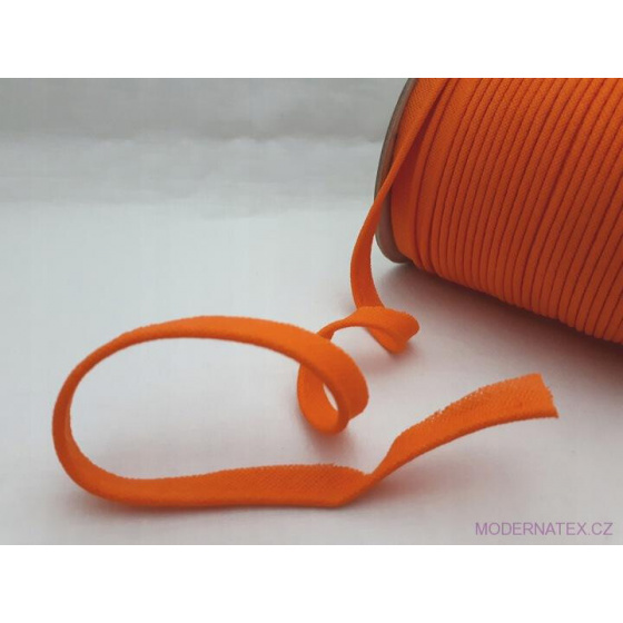 Cotton piping cord orange color 158