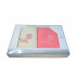 Set of Terry Towels 2 pcs 70x140 cm, color Pink and Ecru