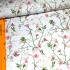 Cotton fabric 100% cotton, 125 g/m², width 160 cm, floral field on white