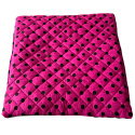 Seat cushion 40x40x2cm Black Dot on Amaranth