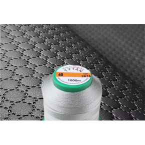 Šicí nitě TYTAN 40 1000 m sv. šedé barva 2675