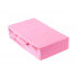 Fitted sheet 90x200 cm Jersey, color Pink