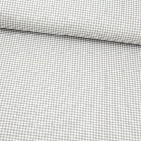 Dětské bavlněné látky, metráž. Kostka mini 4 mm, Šedá Dětské bavlněné látky, metráž. Kostka mini 4 mm, Šedá