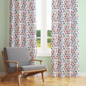 Children's cotton fabric by the meter Sea on White