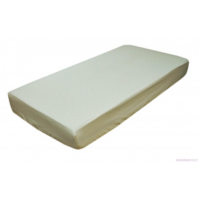 Prostěradlo do postýlky bavlněné na gumu 120x60 cm ECRU Prostěradlo do postýlky bavlněné na gumu 120x60 cm ECRU