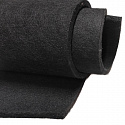 Technický filc 10 mm, 1300 g/m², barva Černá, šířka 100 cm