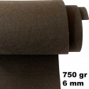 Technický filc 6 mm barva Hnědá, šířka 155 cm
