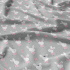 Cotton fabrics, by the meter. Little Hare on the Grey
