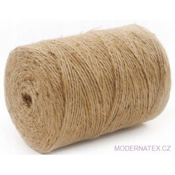 Lněný stáčený provázek 150x4 SN, 250gr, navín 415m