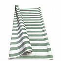 Tissu d'extérieur pour transats et hamacs de jardin, blanc-gris, 5 cm