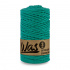 Cotton cord 3mm, 100m, TURQUOISE