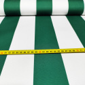 Tkanina Wodoodporna Premium wzór zielone paski