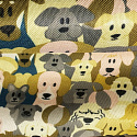 Water-repellent materials Codura, Dogs on Cream
