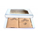 Set of 3 terry towels, color Beige