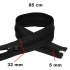Spiral Zipper Detachable Black 32 mm Length 85 cm