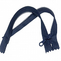 Zamek kostka 5 mm 25 cm Nierozdzielczy Granatowy