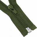 Spiral Zipper Detachable Khaki 5 mm length 200 cm