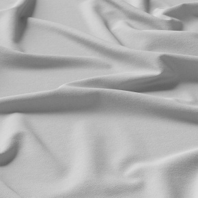 Solid-colored cotton fabric, 125 g/m², width 160 cm, light gray