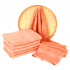 Terry towel 70x140 cm, coral color