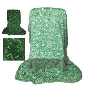 Deka Svíticí nebe, barva zelená 150 x 200 cm