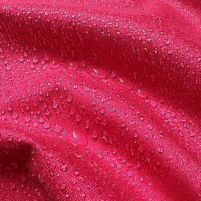 Vodoodpudivá látka Oxford s PU zátěrem, 200 g/m², šíře 160 cm, malinová