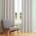 Decorative children's cotton fabrics, by the meter. Zigzag Grey