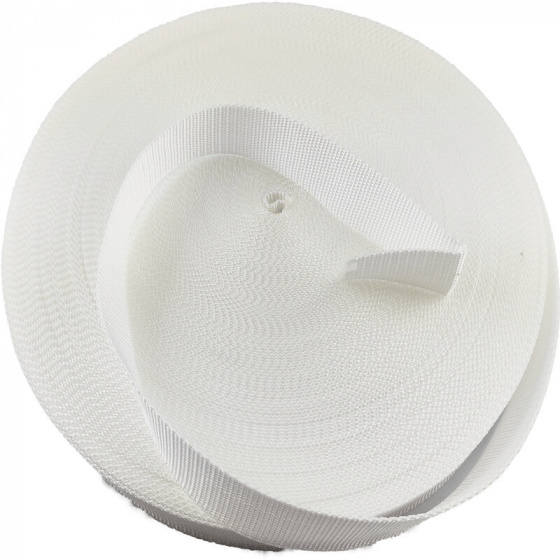 Polypropylene strap 40 mm white (package 50 m)