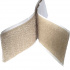 Pásek na suchý zip s lepidlem barva béžová 2x10 cm, šířka 25 mm