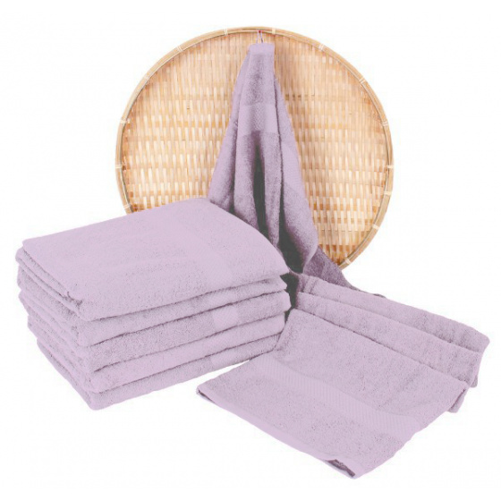 Terry towel 70x140 cm, color lavender
