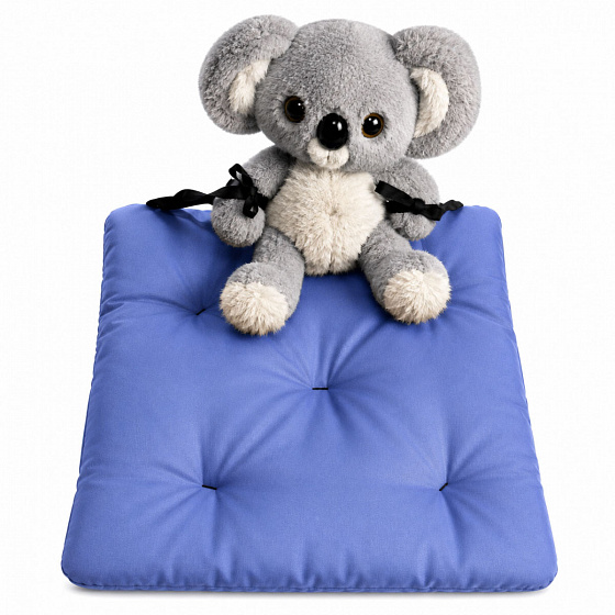 Waterproof garden cushion Oxford in blue, 40 × 40 cm
