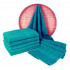 Terry towel 50x100 cm, color turquoise