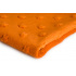 Látka minky hvězdy, 320 g/m², šíře 155 cm, metráž, pomerančová