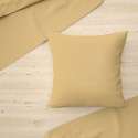 Jednobarevná bavlněná látka, 125 g/m², šíře 160 cm, béžová